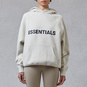 FOG - Fear Of God Essentials Oatmeal Hoodie
